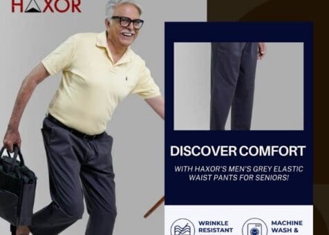 haxor elastic waist pants